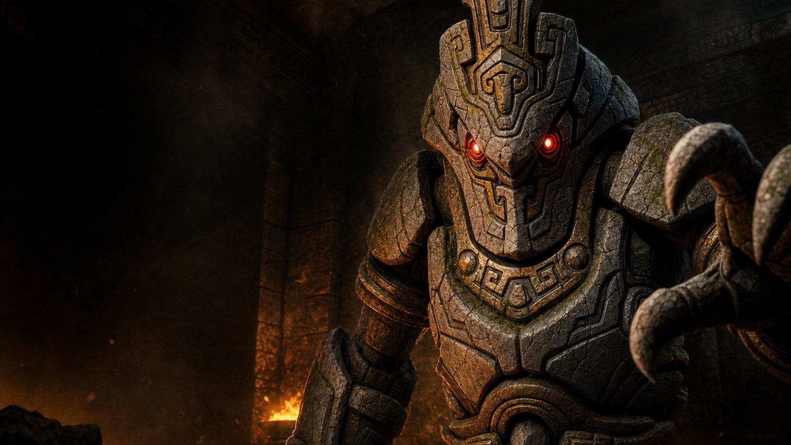 Key art for Temple Warden, a Roblox game built and published on the Spark pipeline